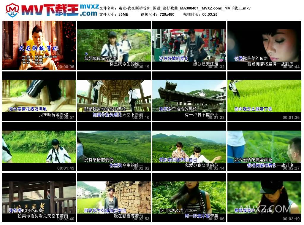路童-我在断桥等你_国语_流行歌曲_MA308487